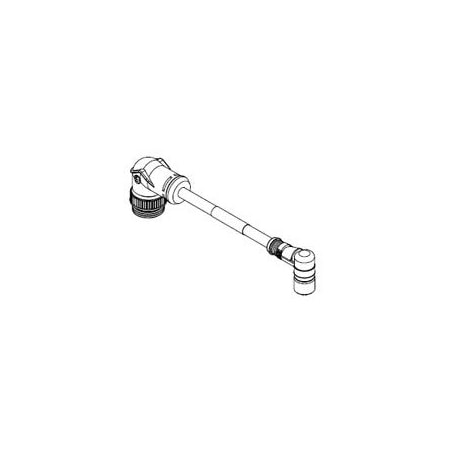 Woodhead Mini-Change To Micro-Change (M12) Double-Ended Cordset, 6 Pole 41627M010